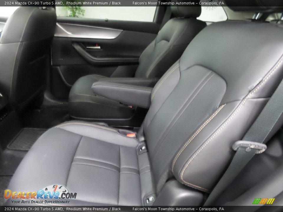 Rear Seat of 2024 Mazda CX-90 Turbo S AWD Photo #12