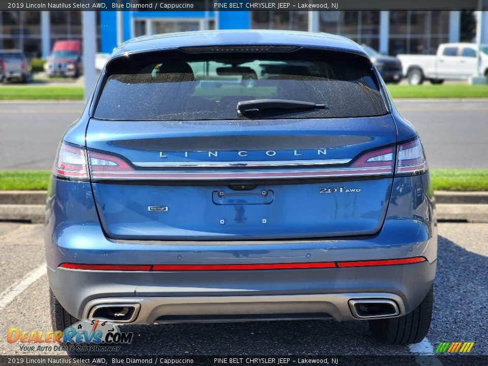 2019 Lincoln Nautilus Select AWD Blue Diamond / Cappuccino Photo #7