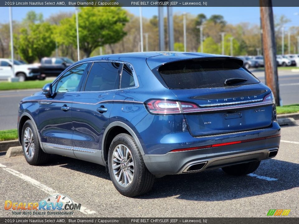 Blue Diamond 2019 Lincoln Nautilus Select AWD Photo #8