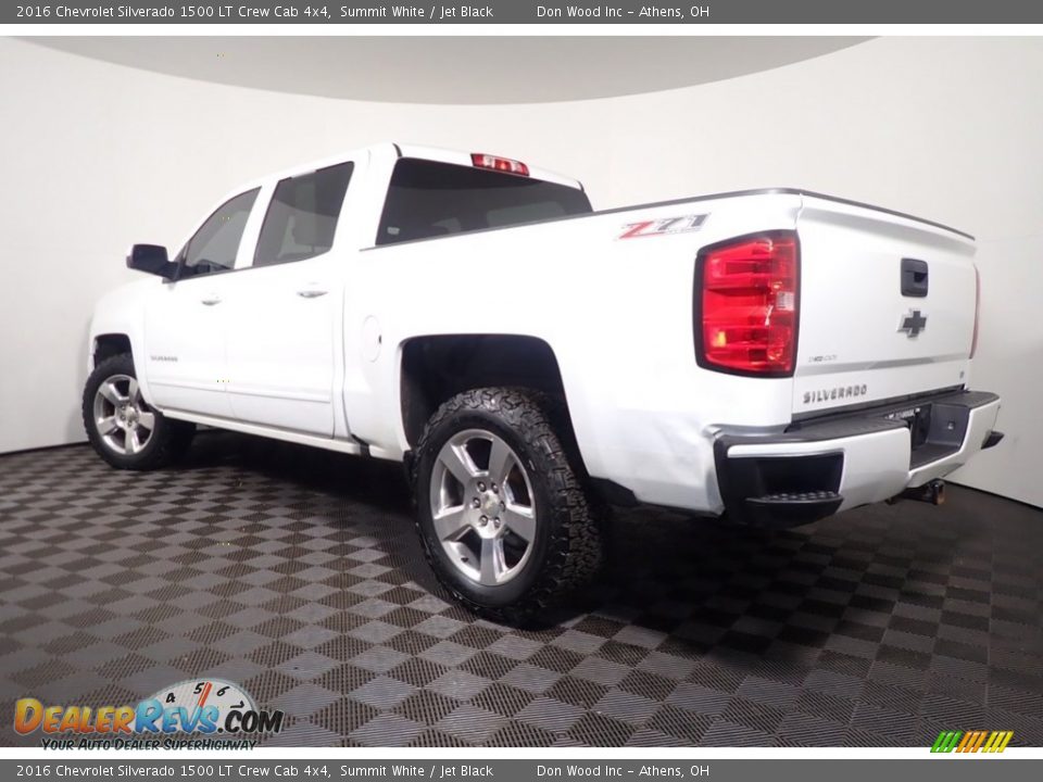 2016 Chevrolet Silverado 1500 LT Crew Cab 4x4 Summit White / Jet Black Photo #10