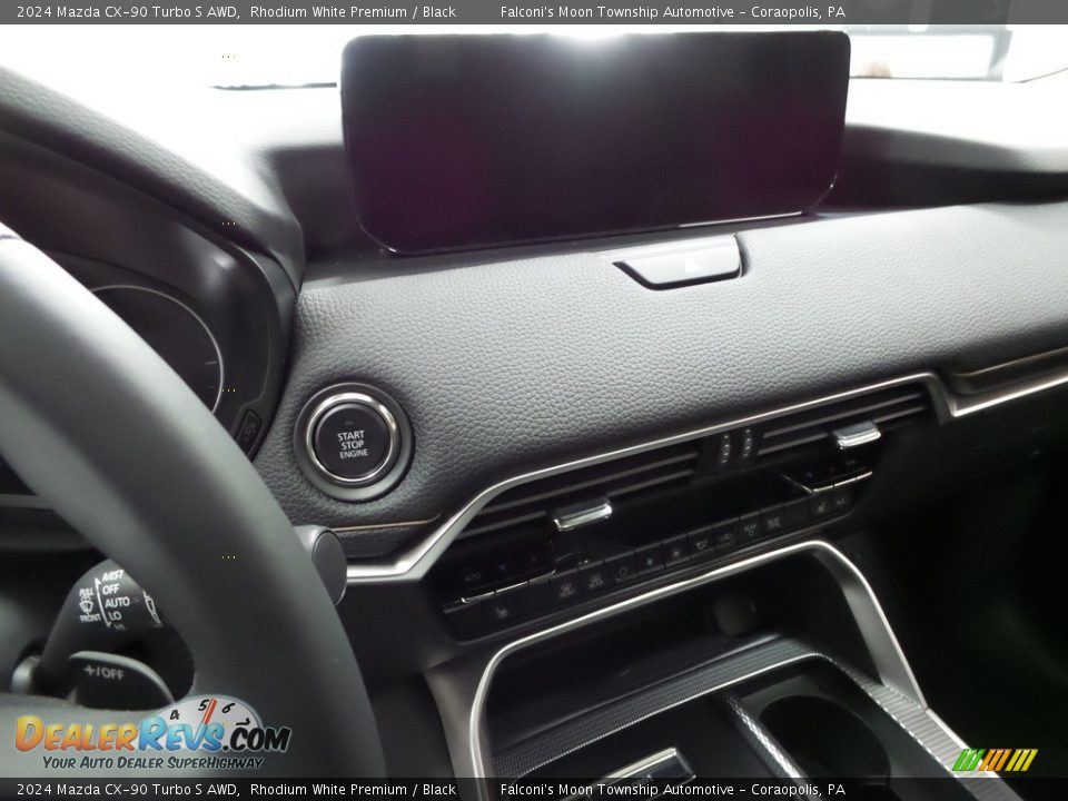 2024 Mazda CX-90 Turbo S AWD Rhodium White Premium / Black Photo #16