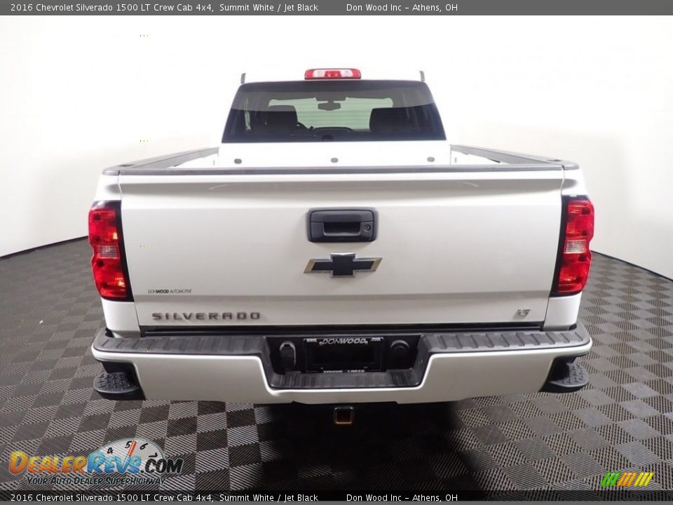 2016 Chevrolet Silverado 1500 LT Crew Cab 4x4 Summit White / Jet Black Photo #12