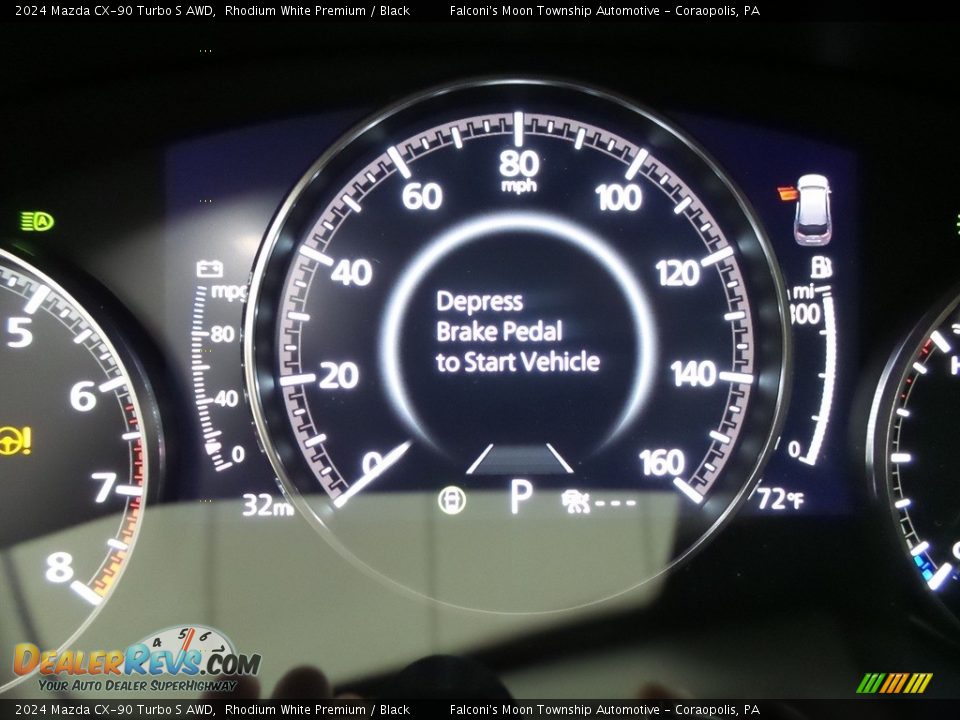 2024 Mazda CX-90 Turbo S AWD Rhodium White Premium / Black Photo #18