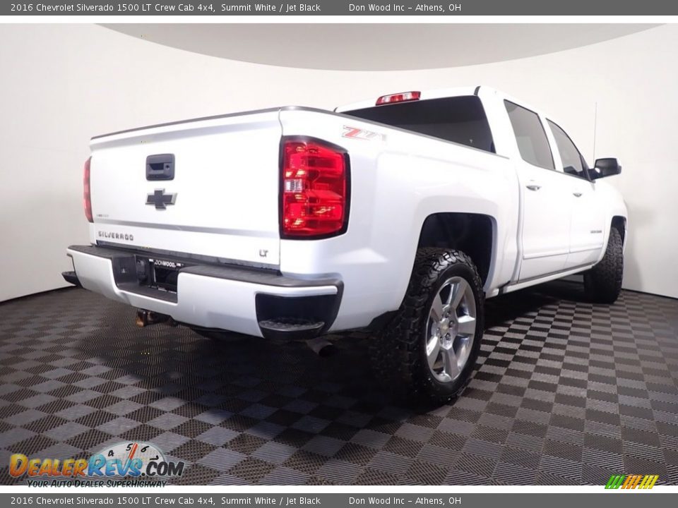 2016 Chevrolet Silverado 1500 LT Crew Cab 4x4 Summit White / Jet Black Photo #14