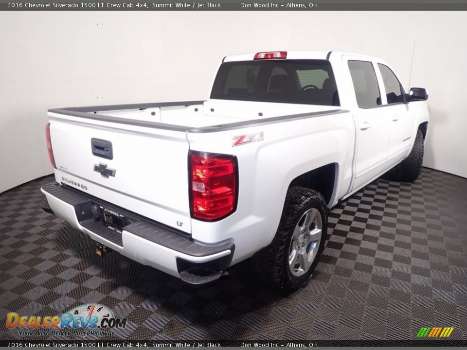2016 Chevrolet Silverado 1500 LT Crew Cab 4x4 Summit White / Jet Black Photo #15