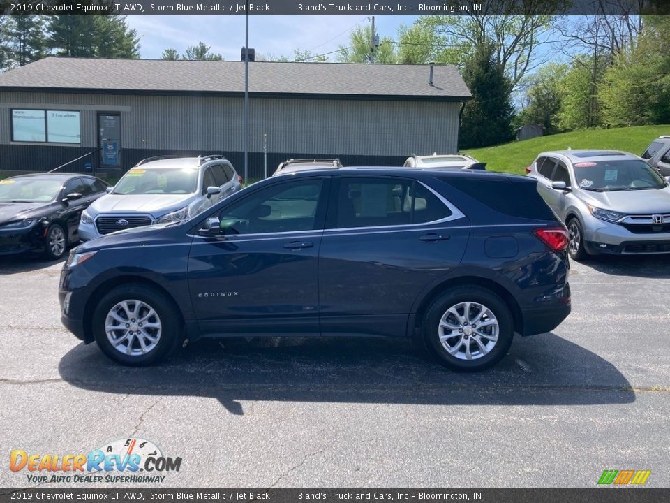 2019 Chevrolet Equinox LT AWD Storm Blue Metallic / Jet Black Photo #1