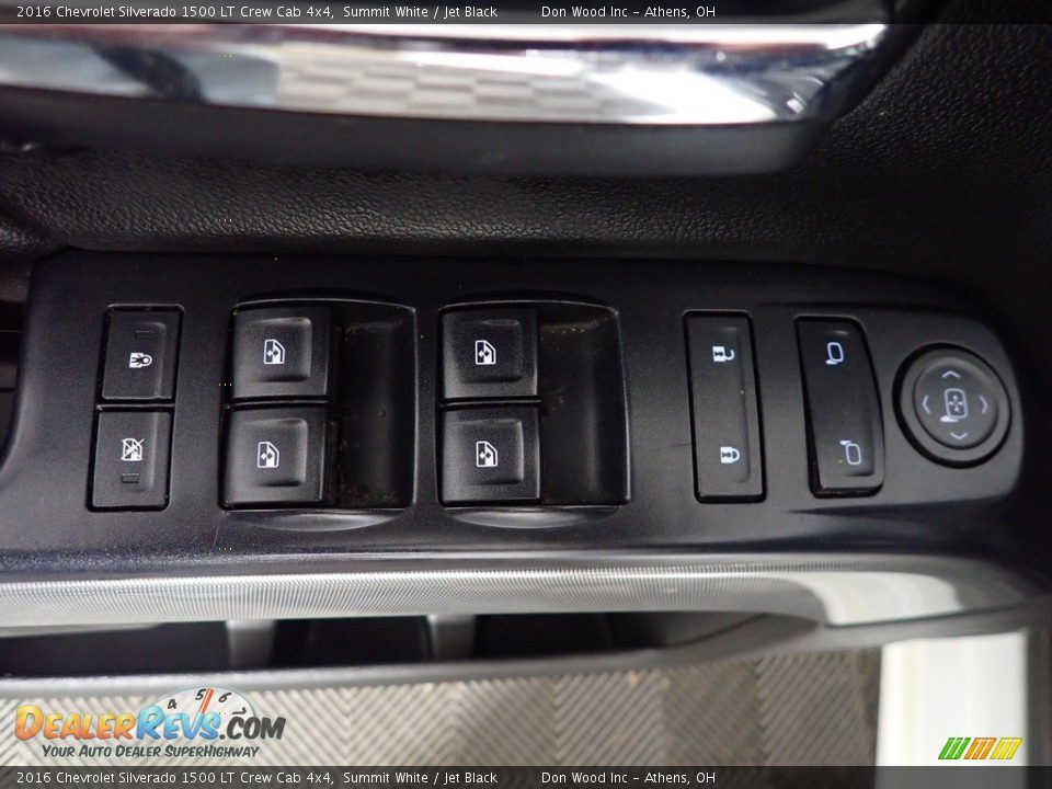 2016 Chevrolet Silverado 1500 LT Crew Cab 4x4 Summit White / Jet Black Photo #17