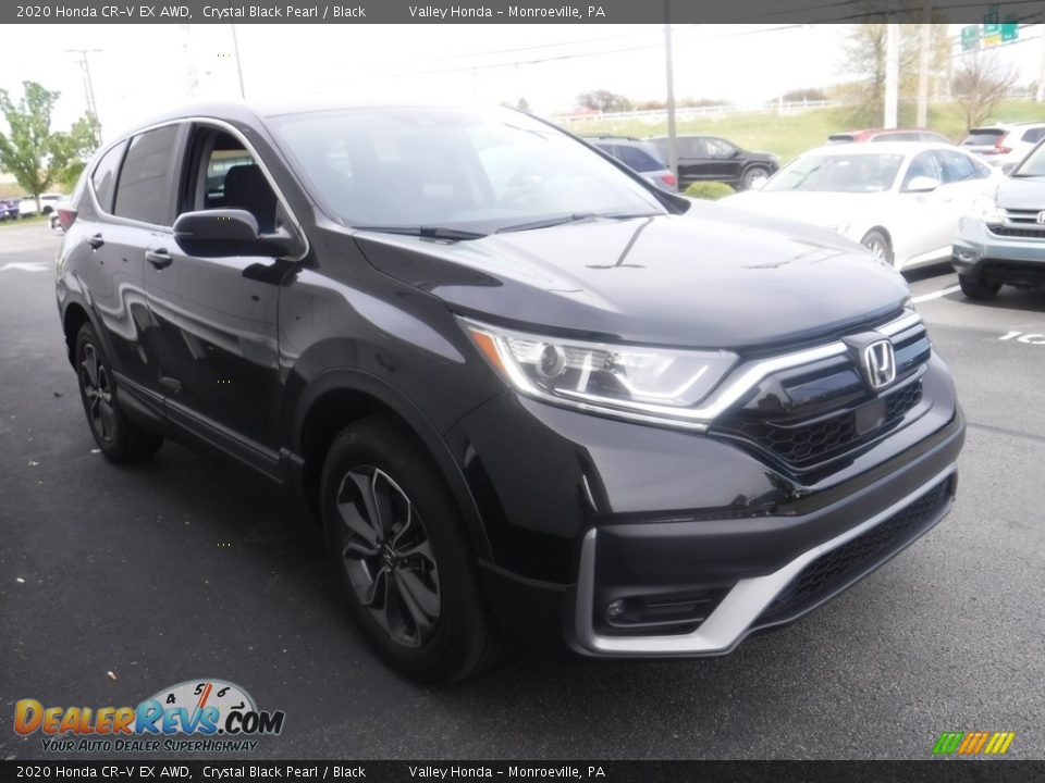 2020 Honda CR-V EX AWD Crystal Black Pearl / Black Photo #6
