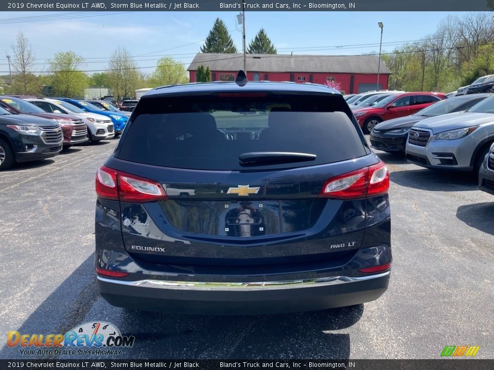 2019 Chevrolet Equinox LT AWD Storm Blue Metallic / Jet Black Photo #4