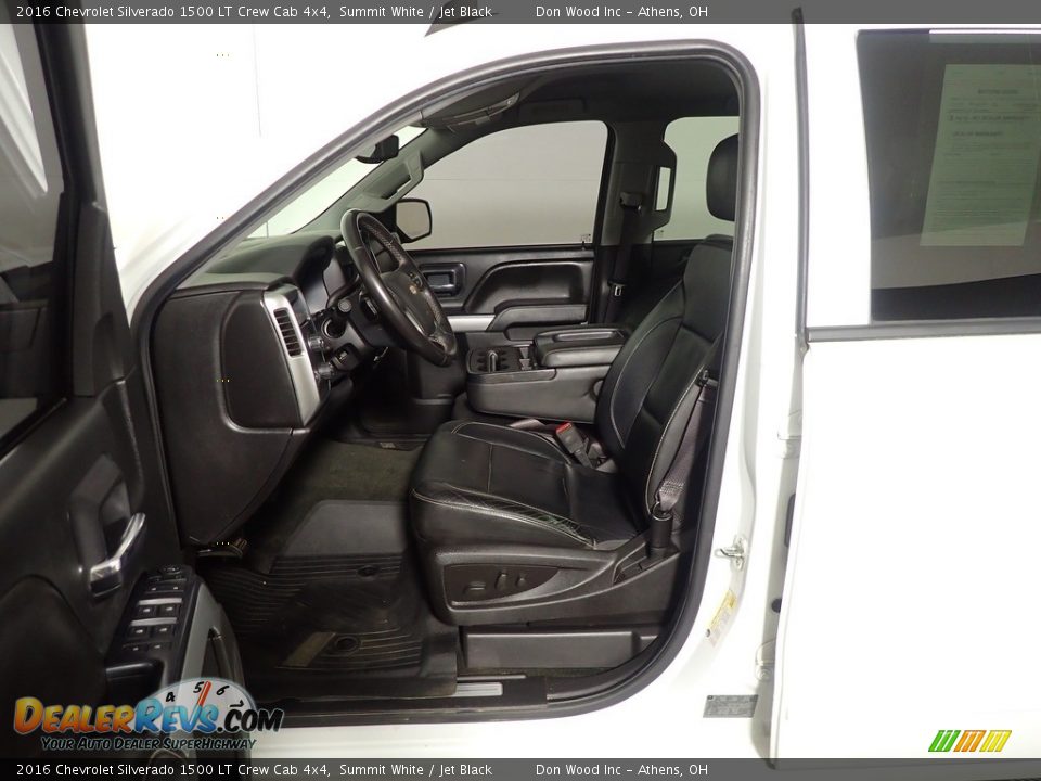 2016 Chevrolet Silverado 1500 LT Crew Cab 4x4 Summit White / Jet Black Photo #18