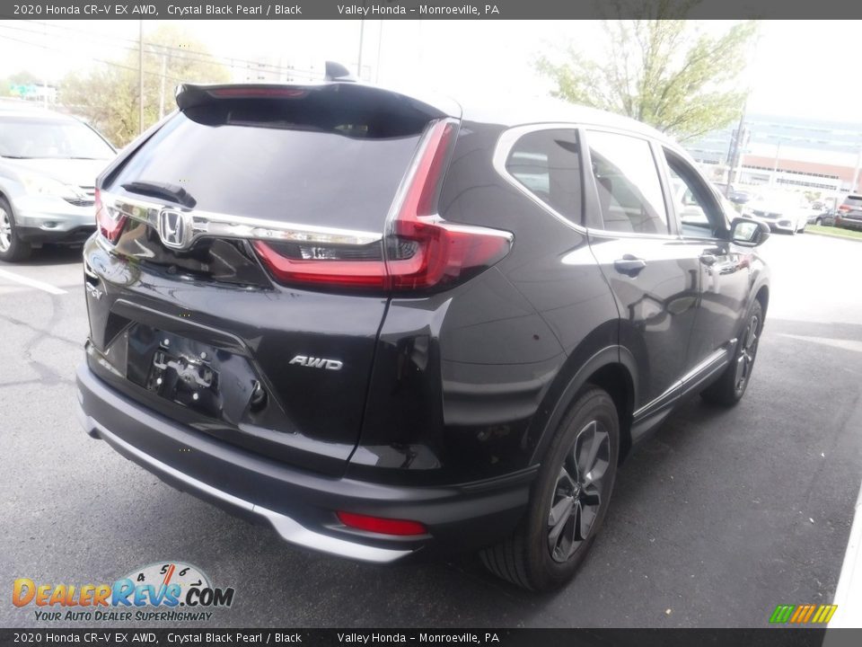 2020 Honda CR-V EX AWD Crystal Black Pearl / Black Photo #7