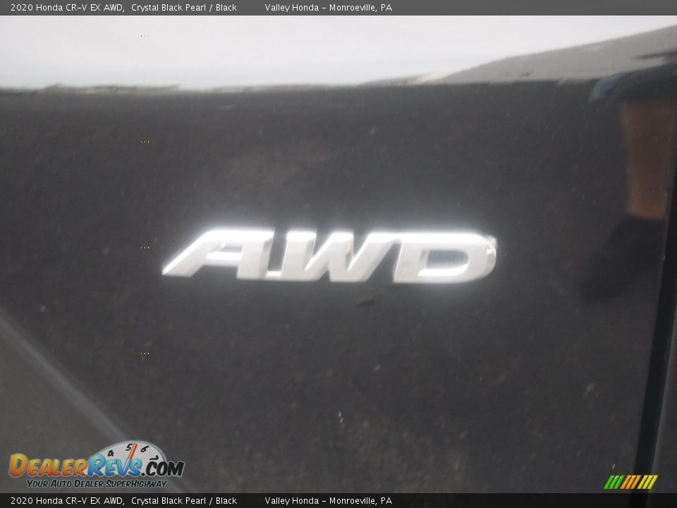 2020 Honda CR-V EX AWD Crystal Black Pearl / Black Photo #8