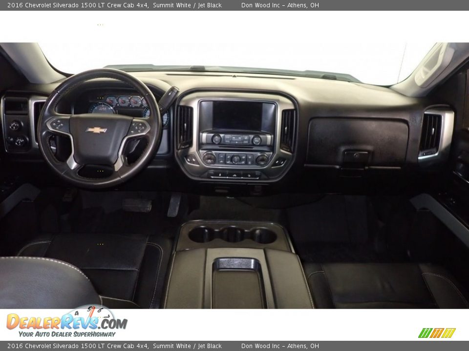 2016 Chevrolet Silverado 1500 LT Crew Cab 4x4 Summit White / Jet Black Photo #20