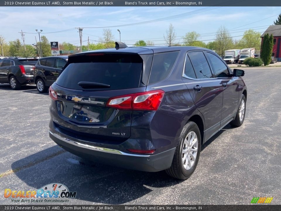 2019 Chevrolet Equinox LT AWD Storm Blue Metallic / Jet Black Photo #7