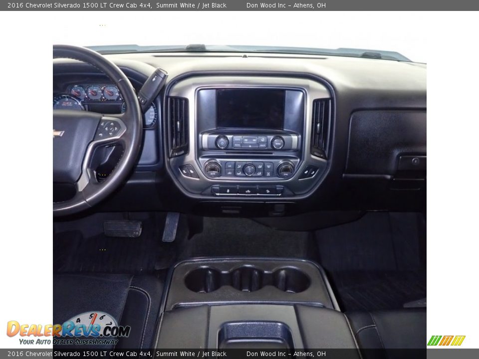 2016 Chevrolet Silverado 1500 LT Crew Cab 4x4 Summit White / Jet Black Photo #21