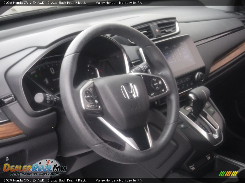 2020 Honda CR-V EX AWD Crystal Black Pearl / Black Photo #11