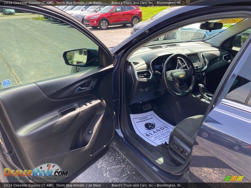 2019 Chevrolet Equinox LT AWD Storm Blue Metallic / Jet Black Photo #11
