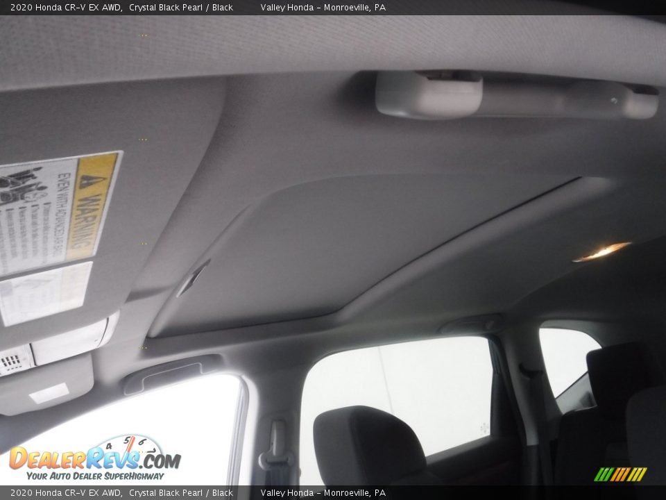 2020 Honda CR-V EX AWD Crystal Black Pearl / Black Photo #14