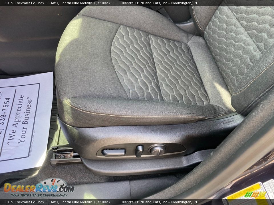 2019 Chevrolet Equinox LT AWD Storm Blue Metallic / Jet Black Photo #13