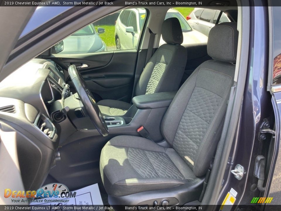 2019 Chevrolet Equinox LT AWD Storm Blue Metallic / Jet Black Photo #14