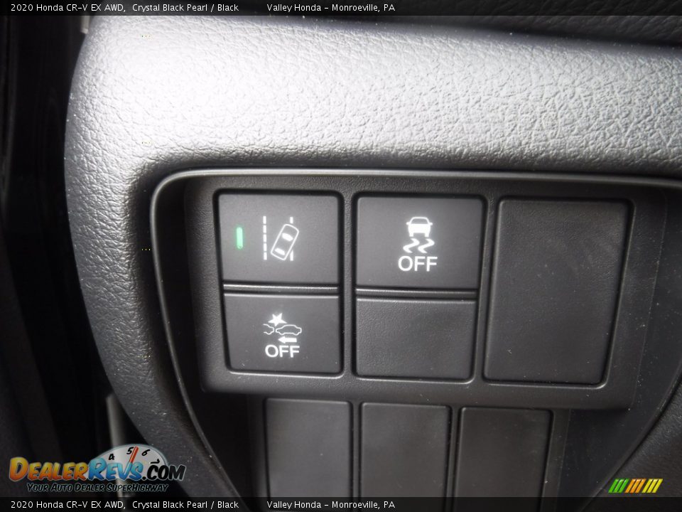2020 Honda CR-V EX AWD Crystal Black Pearl / Black Photo #17