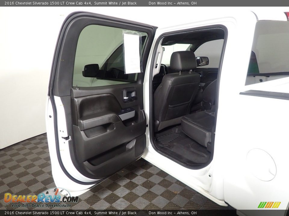 2016 Chevrolet Silverado 1500 LT Crew Cab 4x4 Summit White / Jet Black Photo #30