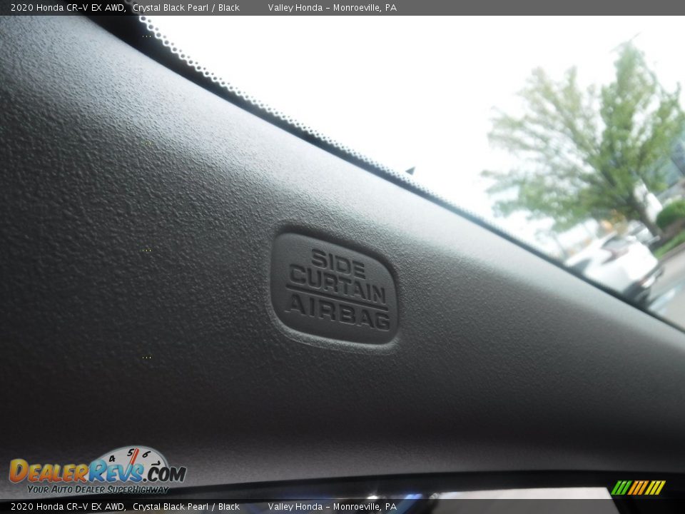 2020 Honda CR-V EX AWD Crystal Black Pearl / Black Photo #18
