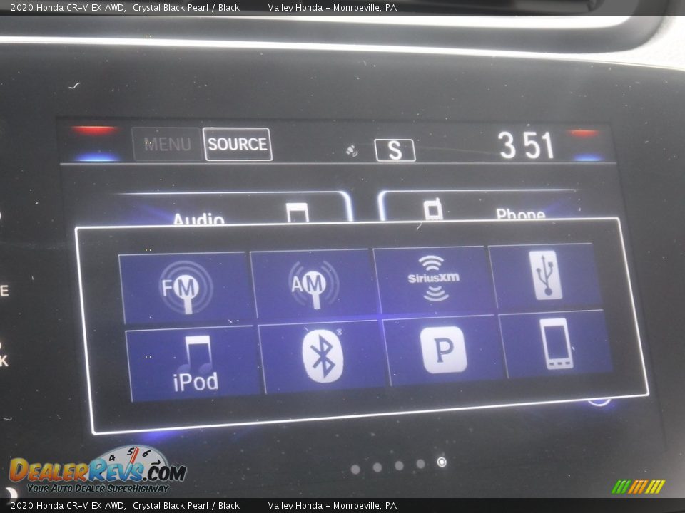 2020 Honda CR-V EX AWD Crystal Black Pearl / Black Photo #20