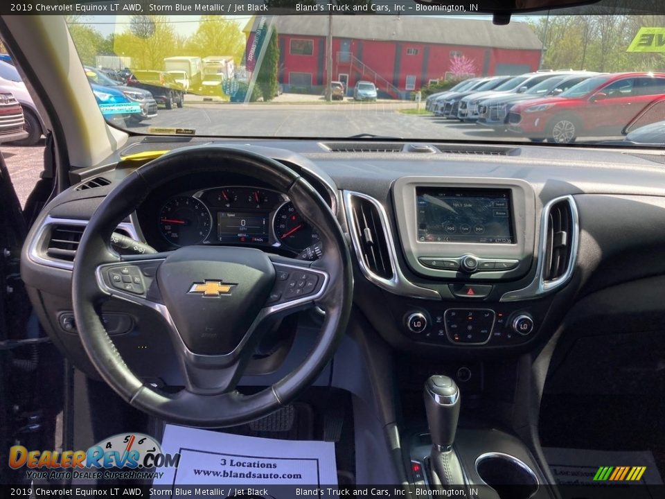 2019 Chevrolet Equinox LT AWD Storm Blue Metallic / Jet Black Photo #20