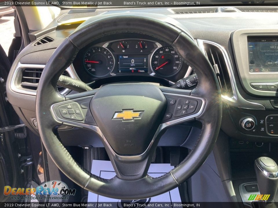 2019 Chevrolet Equinox LT AWD Storm Blue Metallic / Jet Black Photo #21