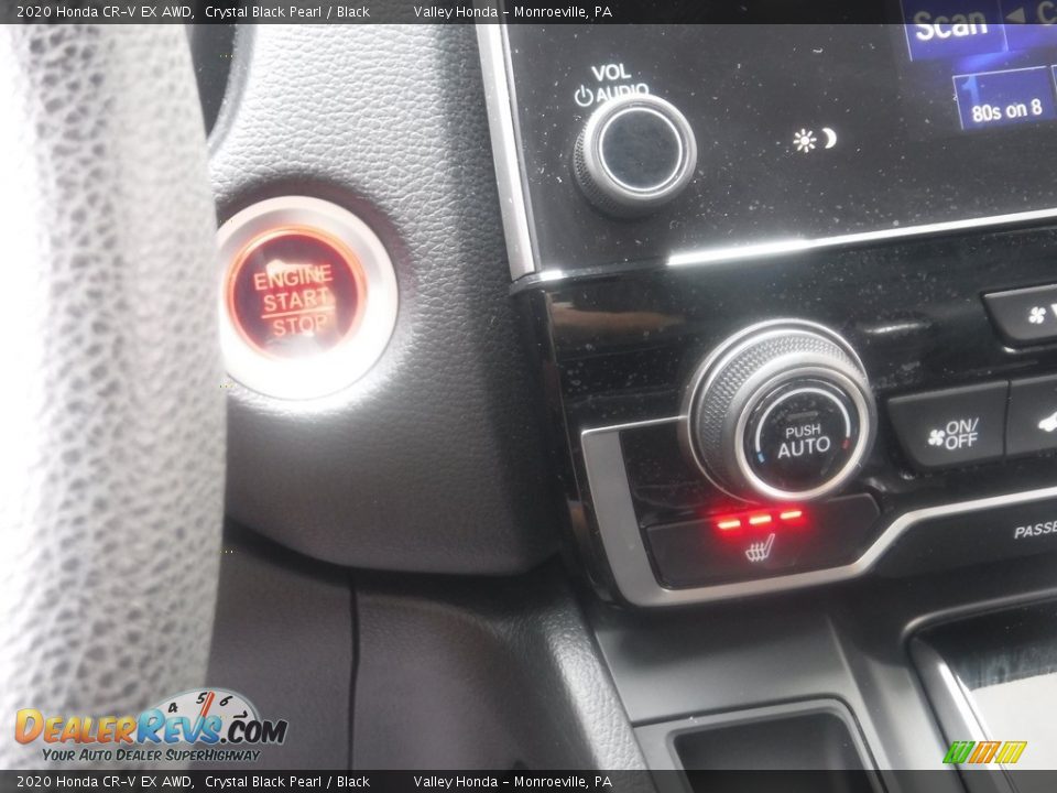 2020 Honda CR-V EX AWD Crystal Black Pearl / Black Photo #23