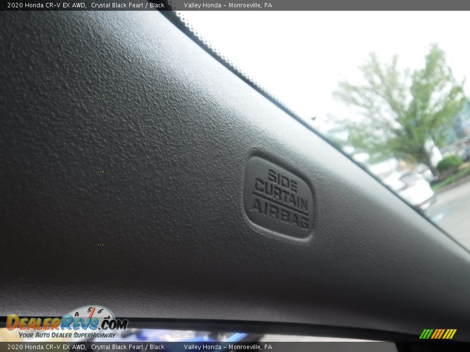 2020 Honda CR-V EX AWD Crystal Black Pearl / Black Photo #24