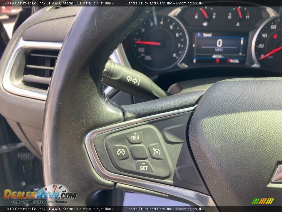 2019 Chevrolet Equinox LT AWD Storm Blue Metallic / Jet Black Photo #23