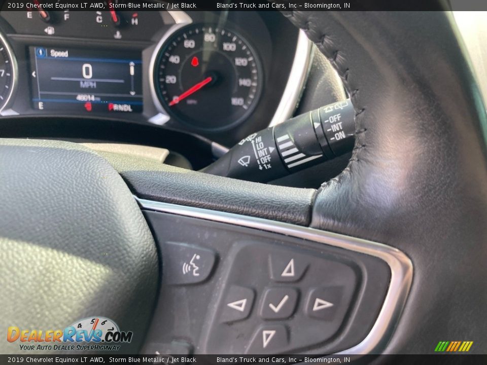 2019 Chevrolet Equinox LT AWD Storm Blue Metallic / Jet Black Photo #24