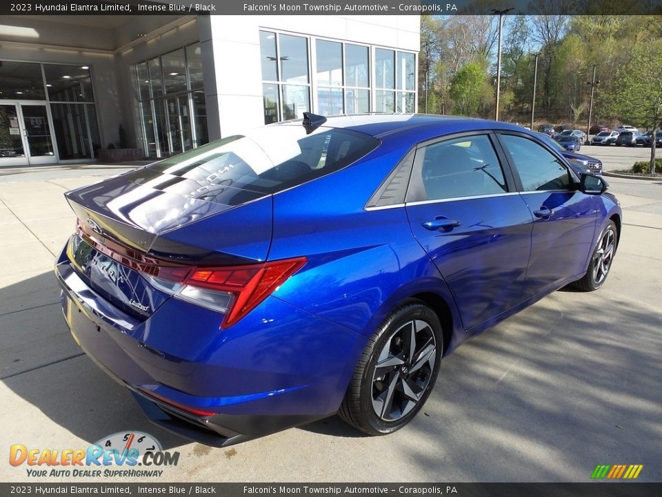 2023 Hyundai Elantra Limited Intense Blue / Black Photo #2