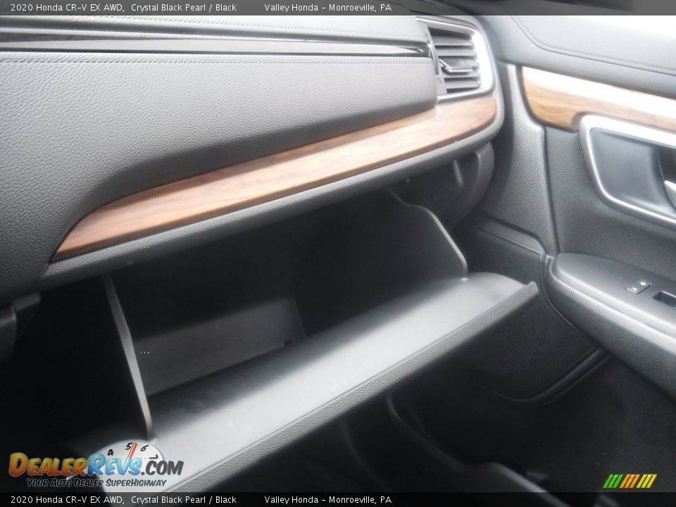 2020 Honda CR-V EX AWD Crystal Black Pearl / Black Photo #28