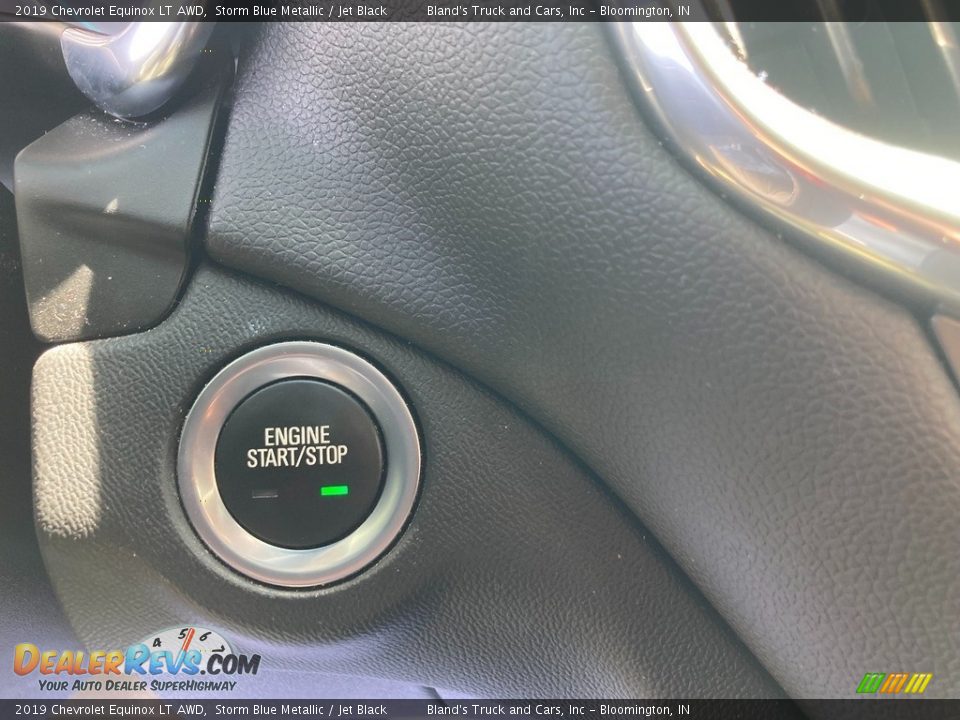 2019 Chevrolet Equinox LT AWD Storm Blue Metallic / Jet Black Photo #28