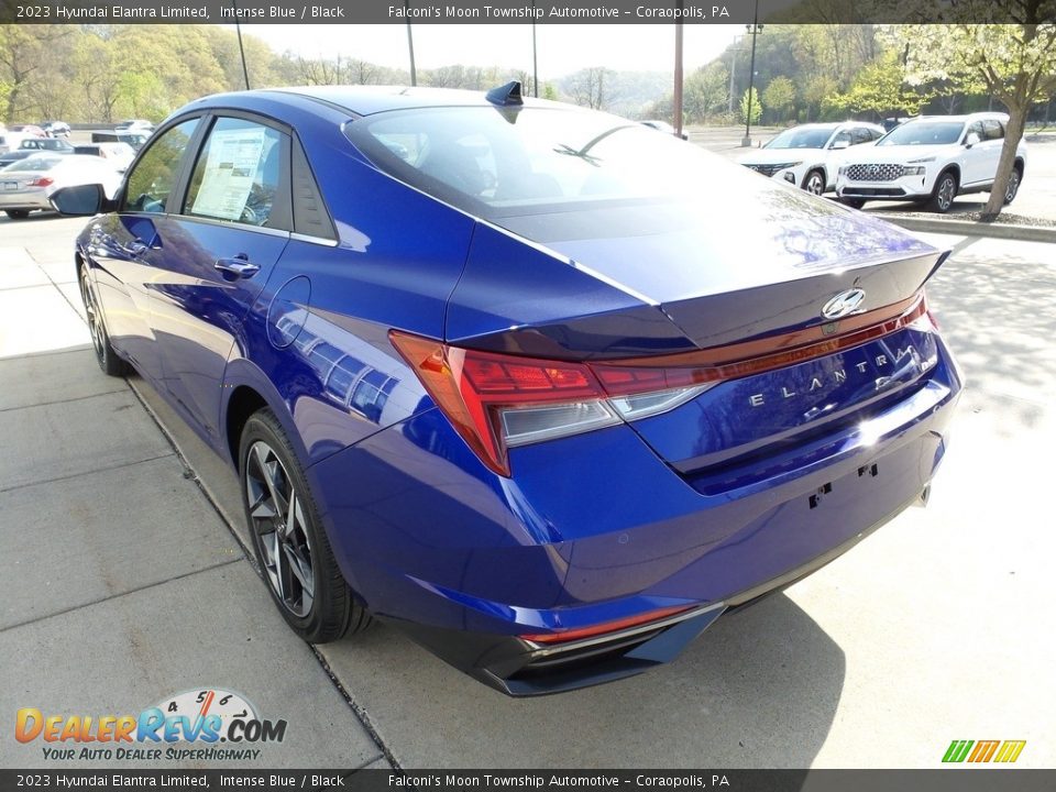 2023 Hyundai Elantra Limited Intense Blue / Black Photo #5