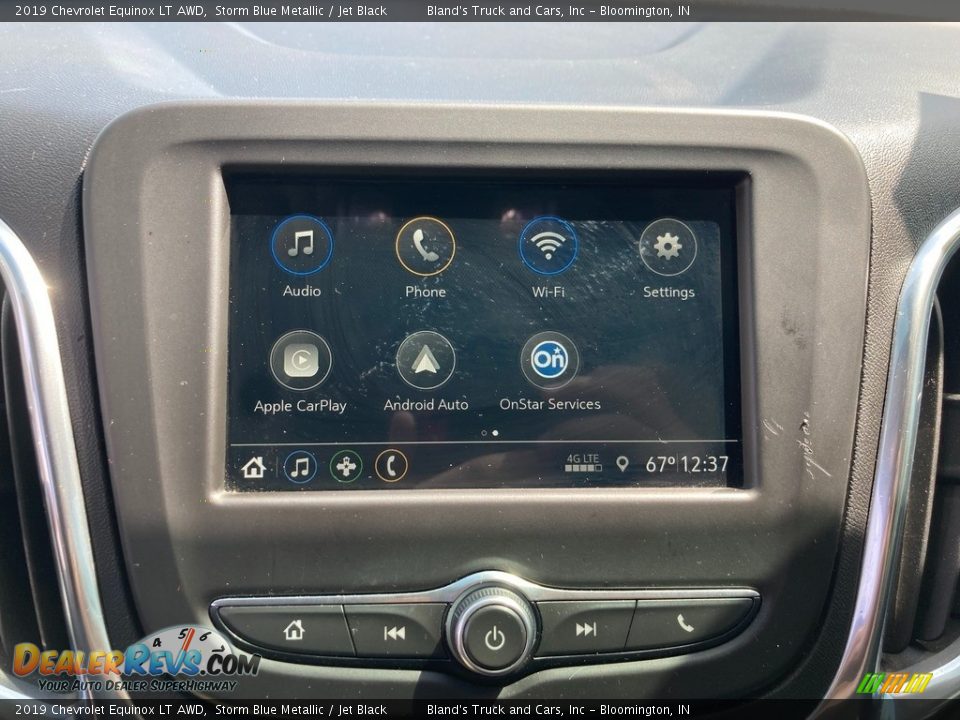 2019 Chevrolet Equinox LT AWD Storm Blue Metallic / Jet Black Photo #32