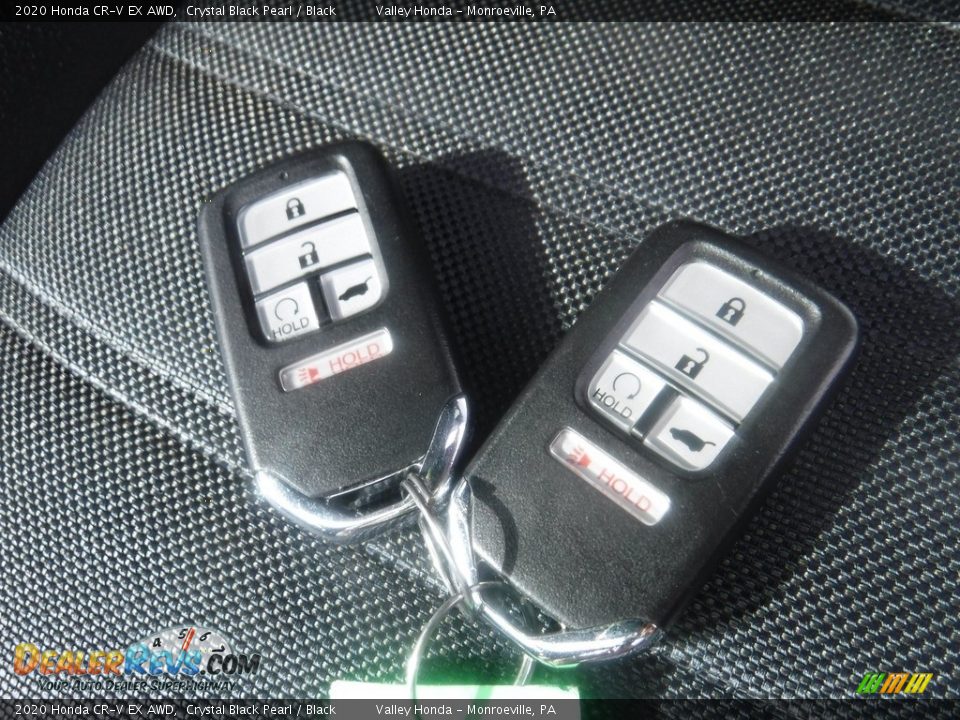 2020 Honda CR-V EX AWD Crystal Black Pearl / Black Photo #33