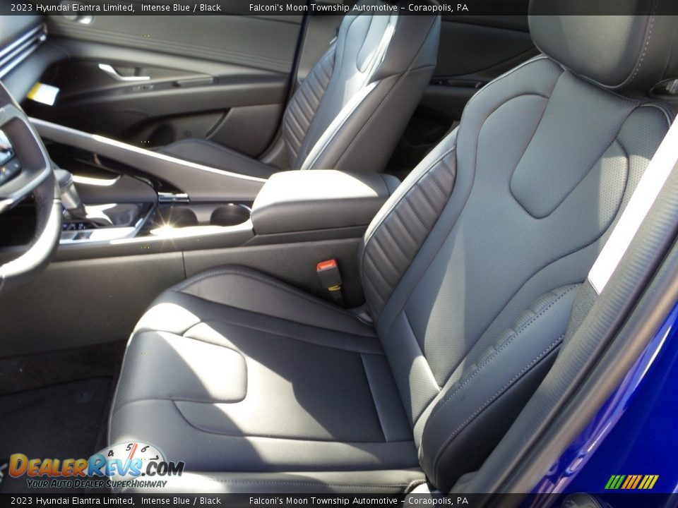 2023 Hyundai Elantra Limited Intense Blue / Black Photo #11