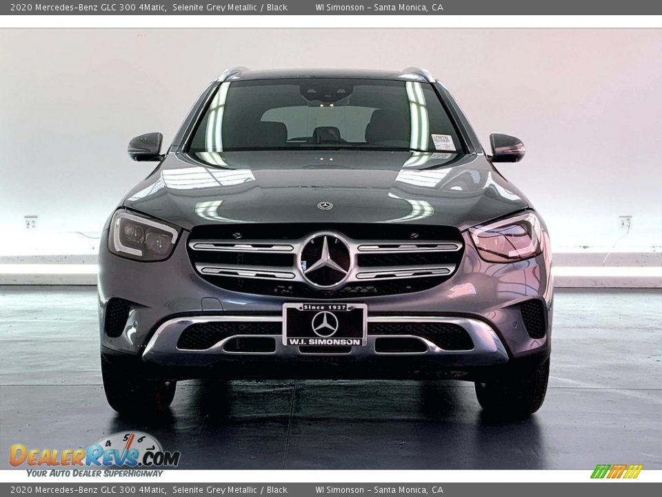 2020 Mercedes-Benz GLC 300 4Matic Selenite Grey Metallic / Black Photo #2