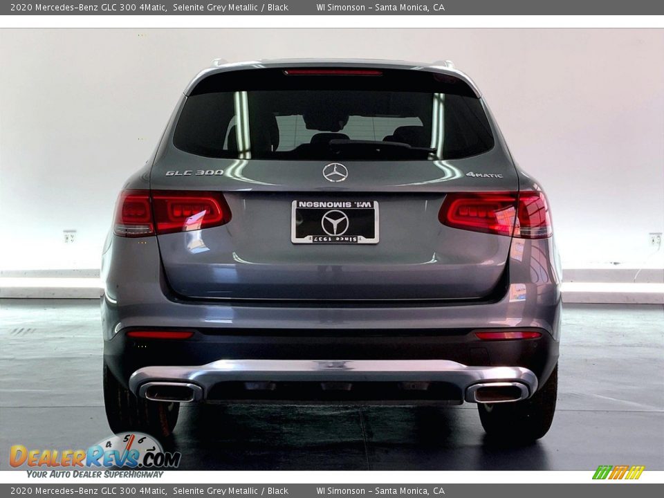 2020 Mercedes-Benz GLC 300 4Matic Selenite Grey Metallic / Black Photo #3