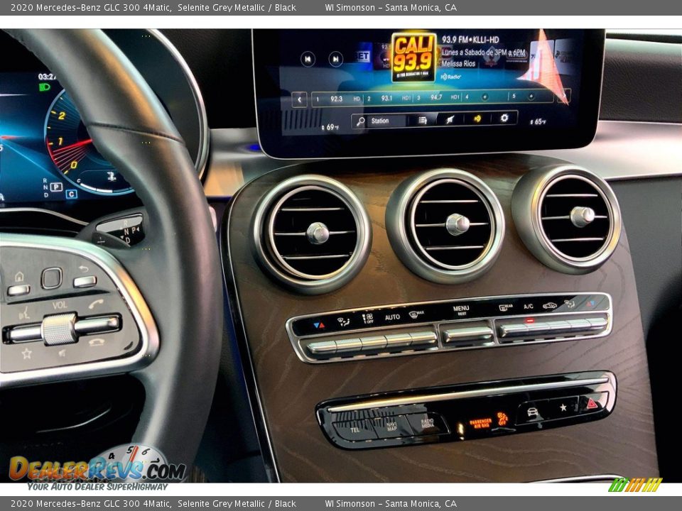 2020 Mercedes-Benz GLC 300 4Matic Selenite Grey Metallic / Black Photo #5