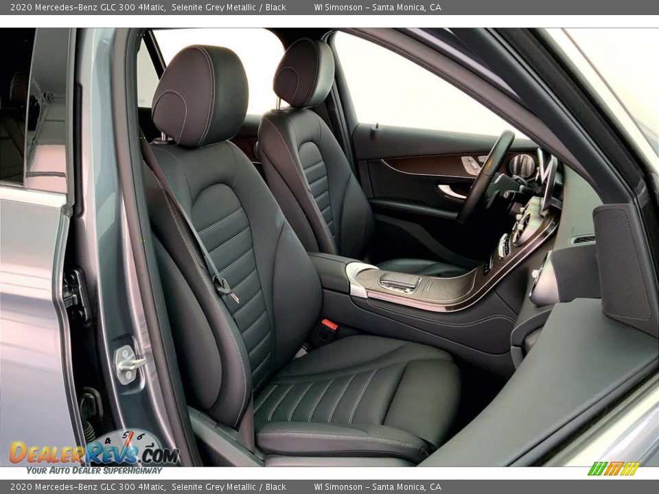 2020 Mercedes-Benz GLC 300 4Matic Selenite Grey Metallic / Black Photo #6