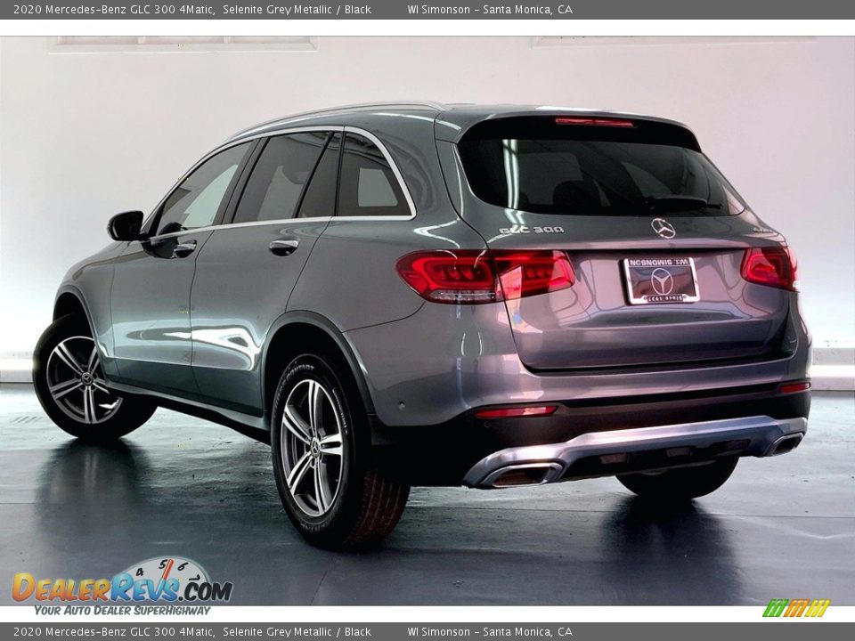 2020 Mercedes-Benz GLC 300 4Matic Selenite Grey Metallic / Black Photo #10