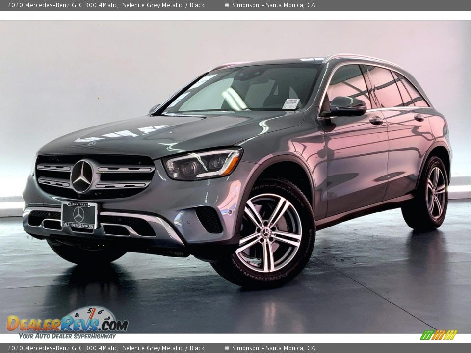 2020 Mercedes-Benz GLC 300 4Matic Selenite Grey Metallic / Black Photo #12