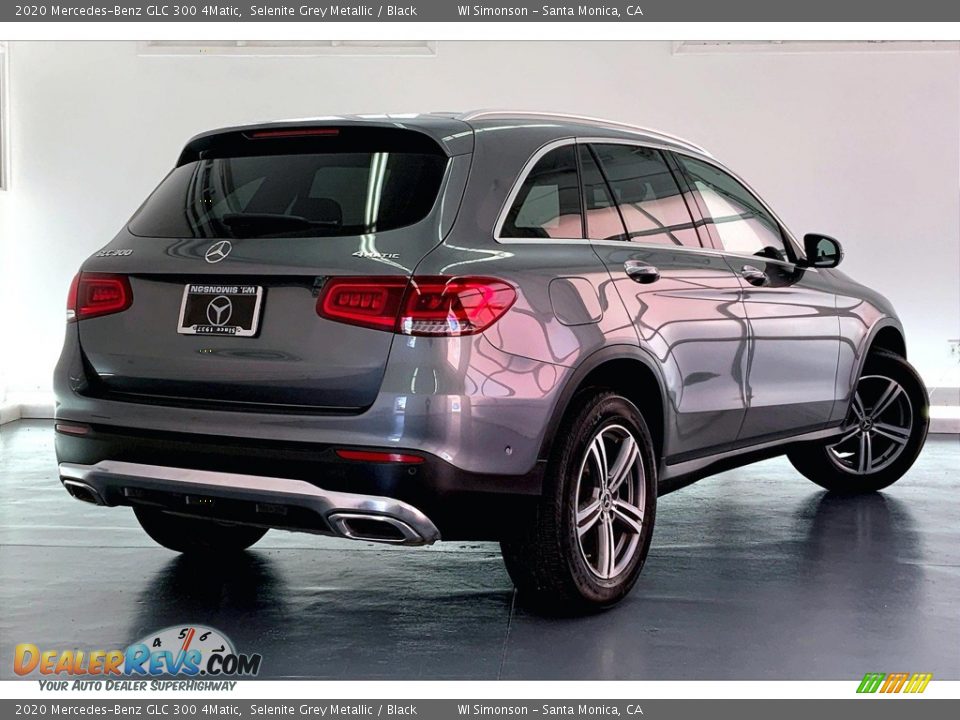 2020 Mercedes-Benz GLC 300 4Matic Selenite Grey Metallic / Black Photo #13