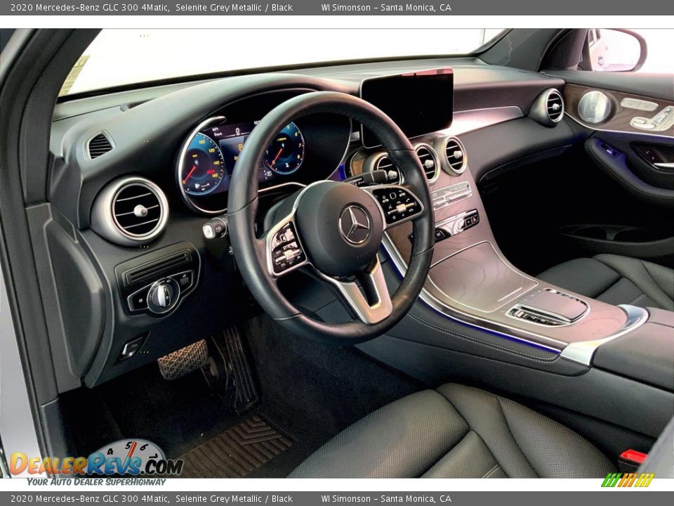 2020 Mercedes-Benz GLC 300 4Matic Selenite Grey Metallic / Black Photo #14