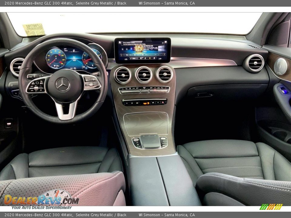 2020 Mercedes-Benz GLC 300 4Matic Selenite Grey Metallic / Black Photo #15